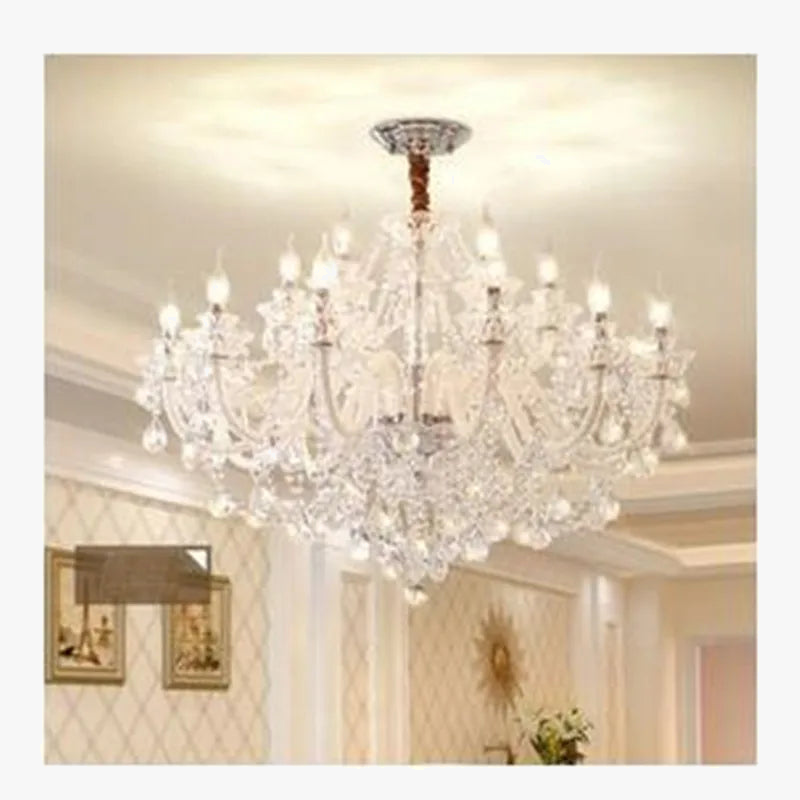 lustre moderne en cristal design pour décoration intérieure