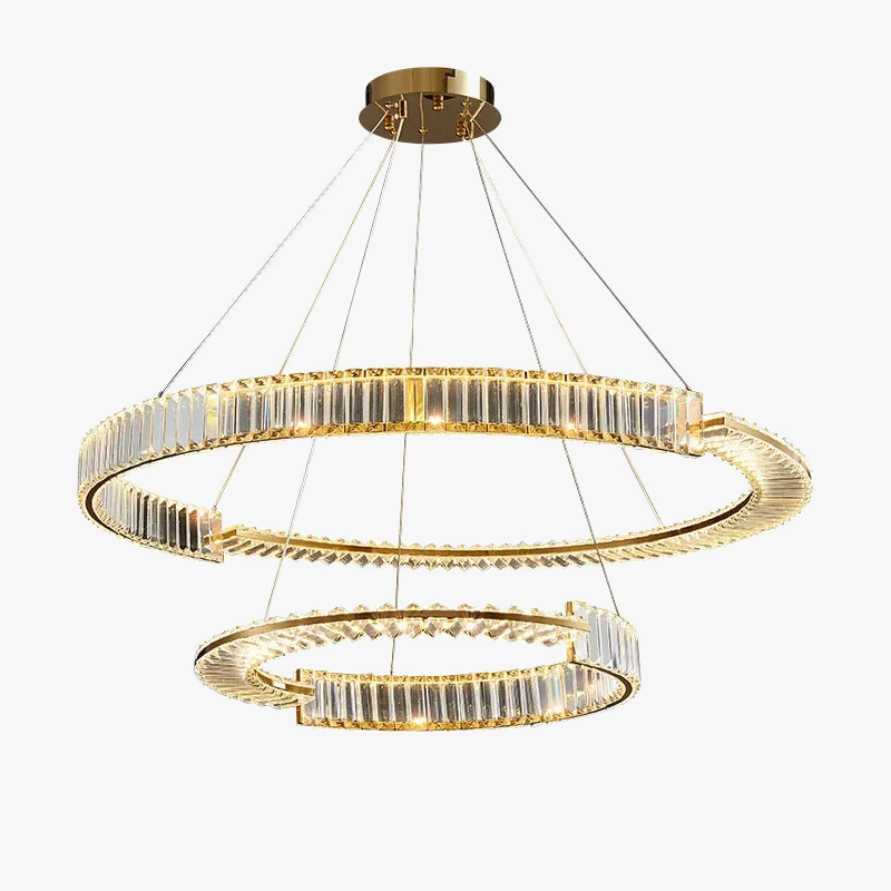 lustre moderne en cristal k9 pour décoration intérieure élégante