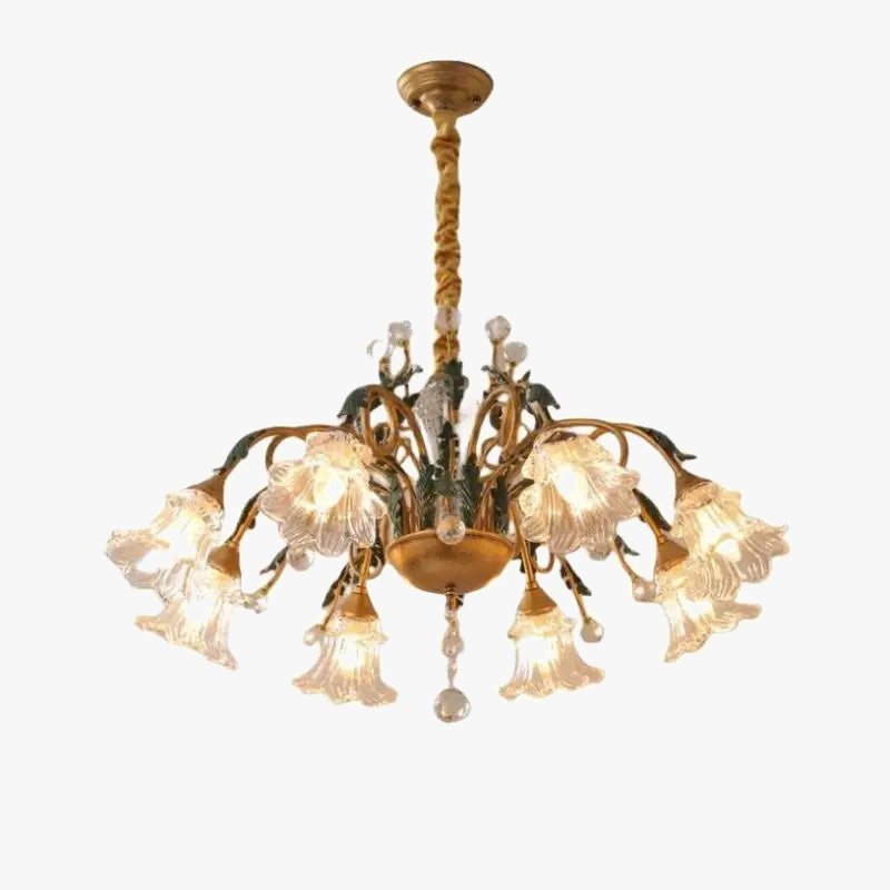 lustre moderne en cristal pour un éclairage raffiné