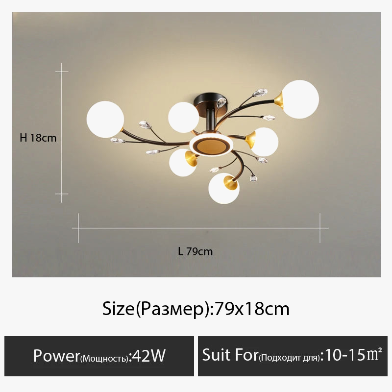 lustre moderne en cristal pour une ambiance minimaliste élégante
