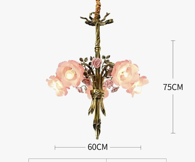 lustre moderne en cuivre pour éclairage artistique et luxueux