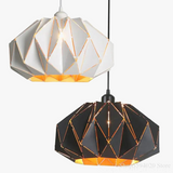 lustre moderne en fer design nordique pour intérieur élégant