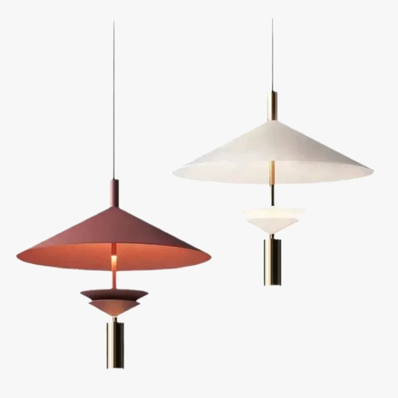 lustre moderne en métal design nordique pour éclairage intérieur