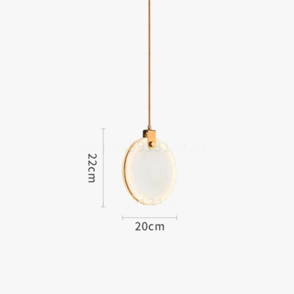 lustre moderne en marbre créatif led imitation luxe
