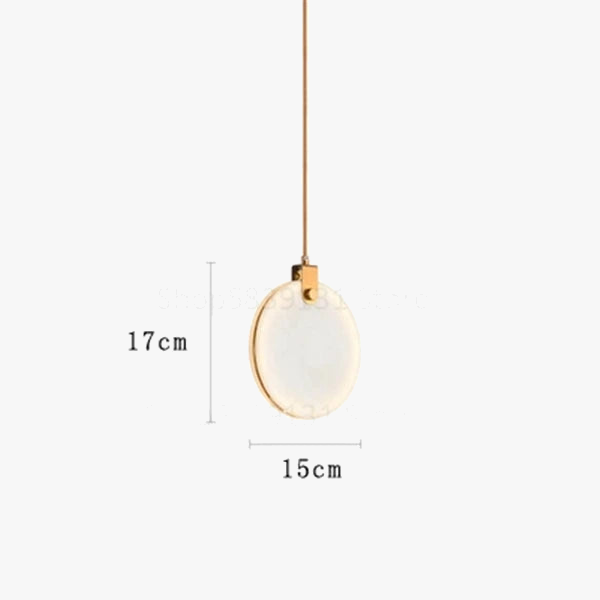 lustre moderne en marbre créatif led imitation luxe