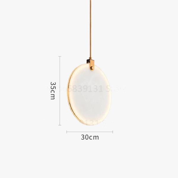 lustre moderne en marbre créatif led imitation luxe