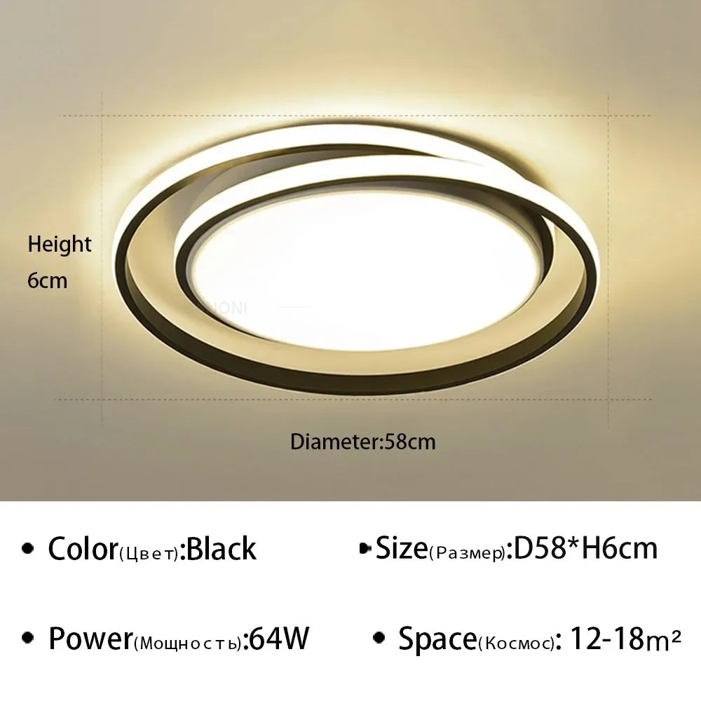 lustre moderne en or pour décoration intérieure élégante