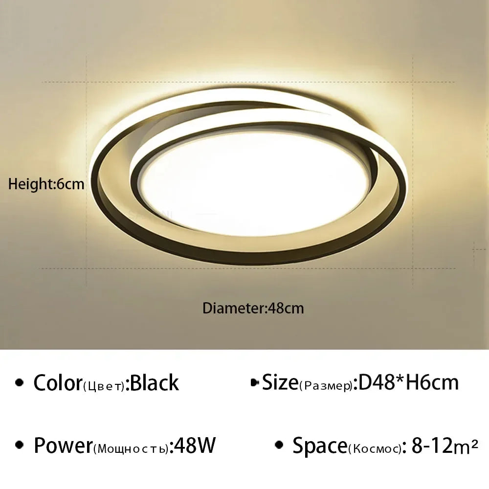 lustre moderne en or pour décoration intérieure élégante