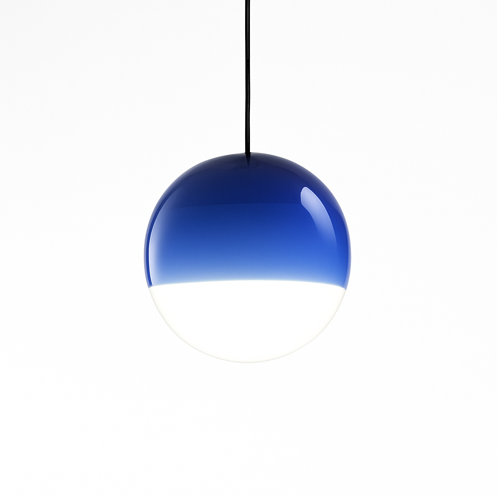 lustre moderne en verre décoratif pour intérieur élégant