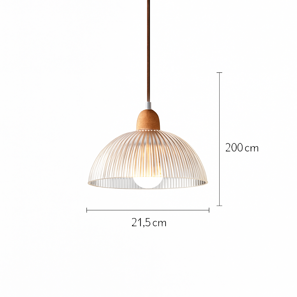 lustre moderne en verre design pour éclairage intérieur vintage