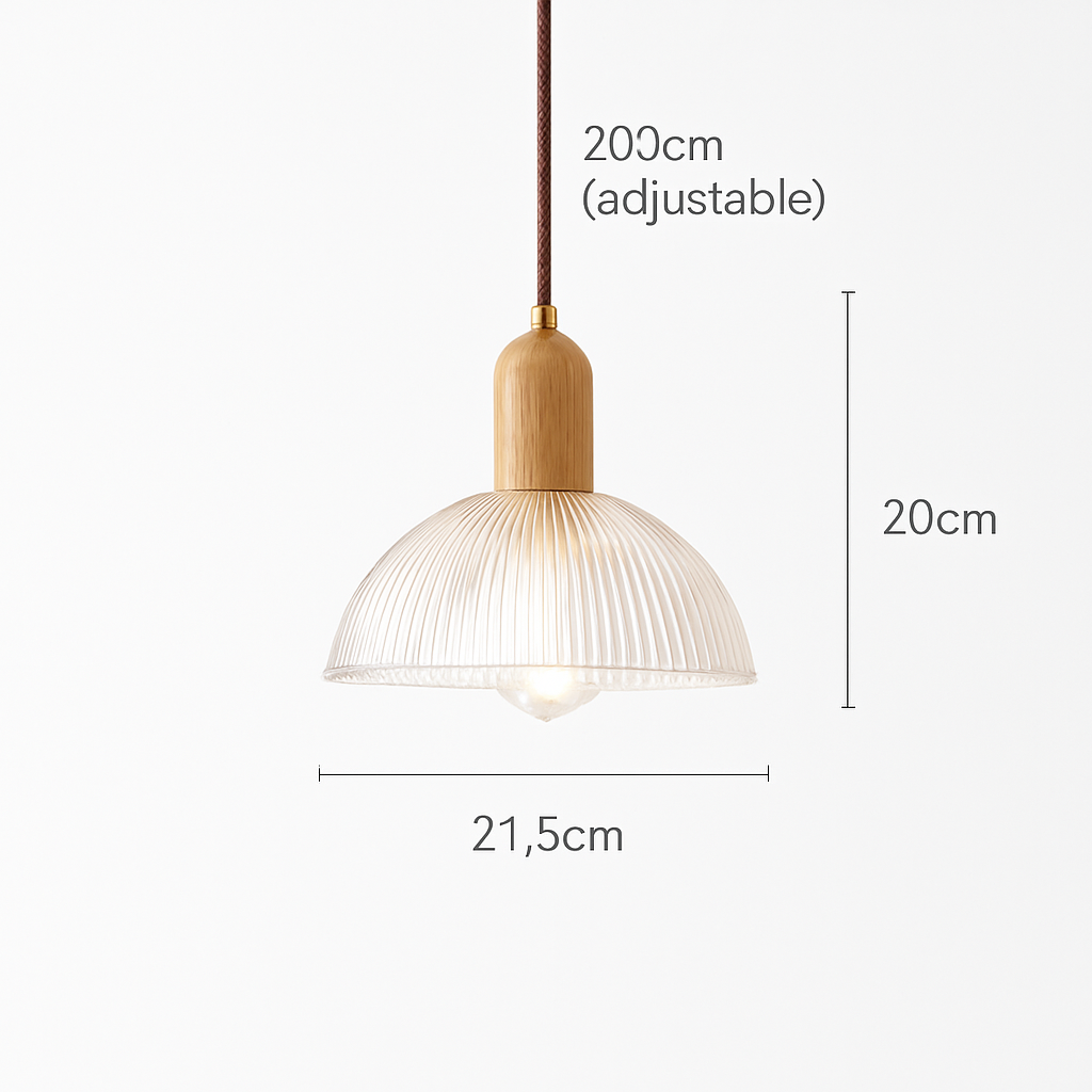 lustre moderne en verre design pour éclairage intérieur vintage