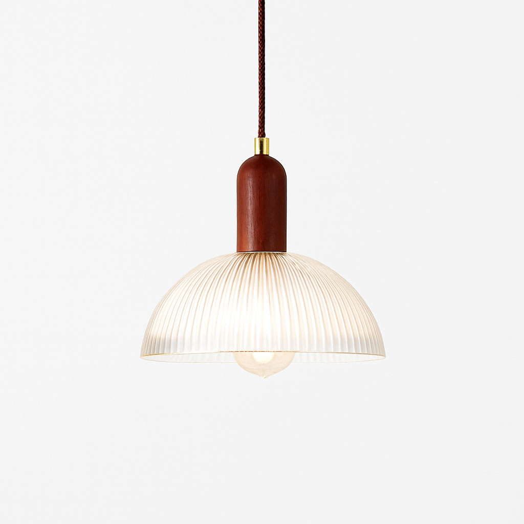 lustre moderne en verre design pour éclairage intérieur vintage