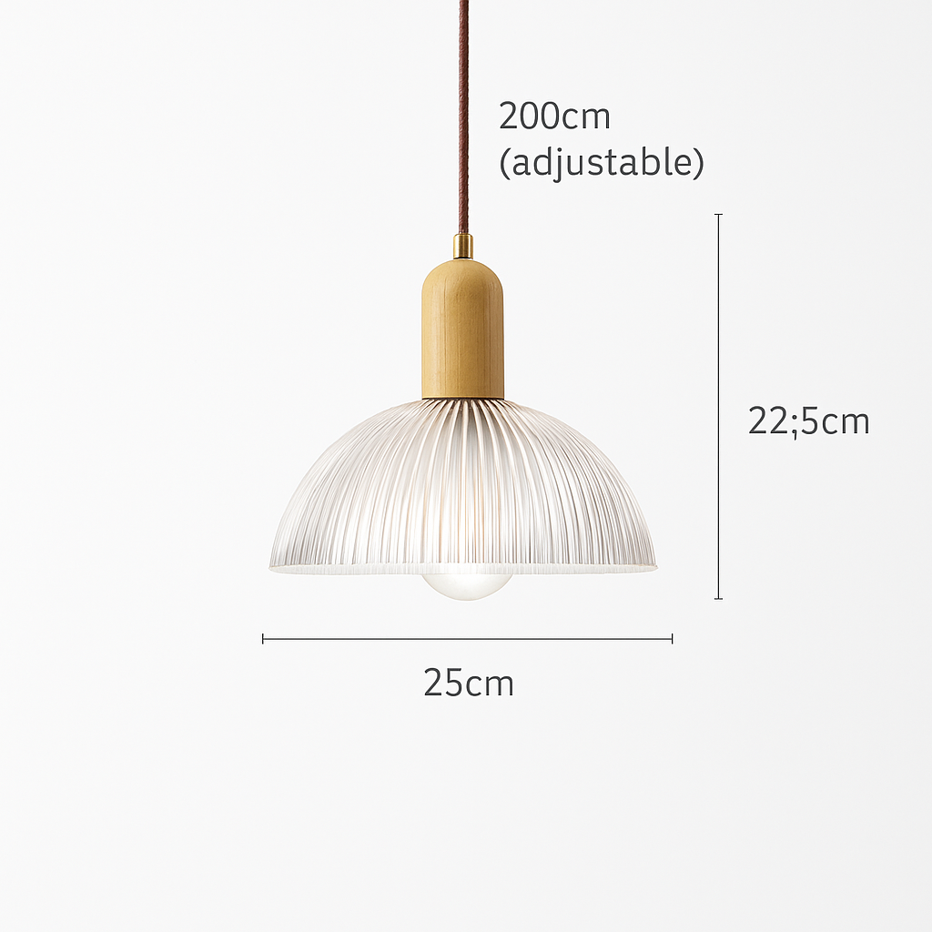 lustre moderne en verre design pour éclairage intérieur vintage