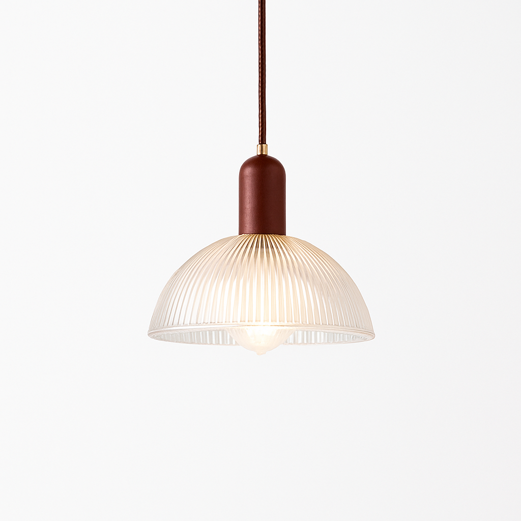lustre moderne en verre design pour éclairage intérieur vintage