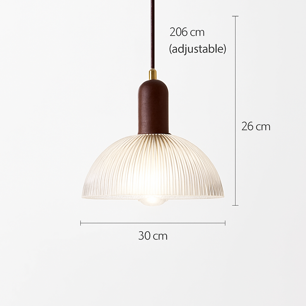 lustre moderne en verre design pour éclairage intérieur vintage