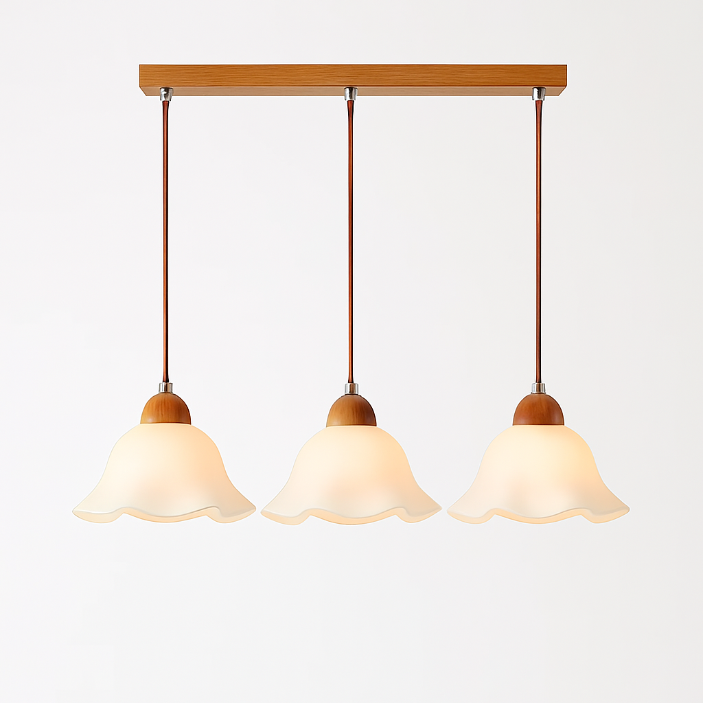 lustre moderne en verre design pour éclairage intérieur vintage