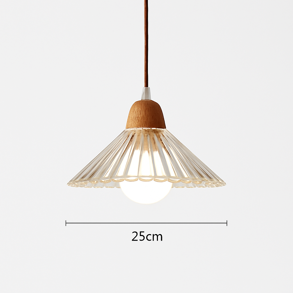 lustre moderne en verre design pour éclairage intérieur vintage