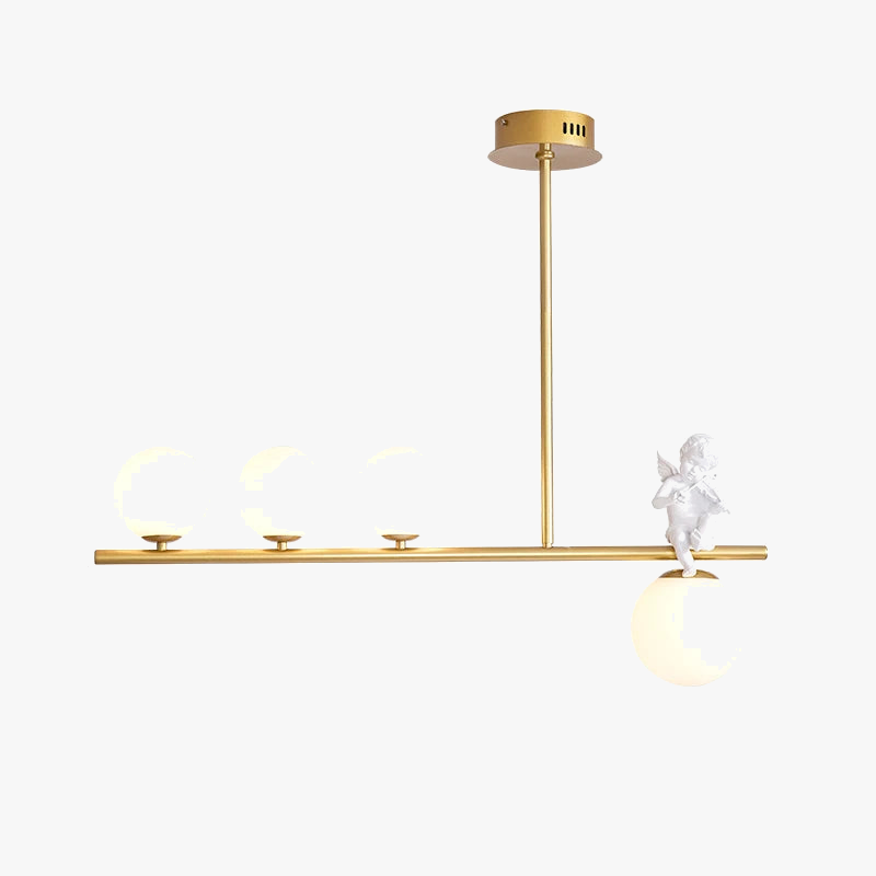 lustre moderne en verre design pour décoration intérieure