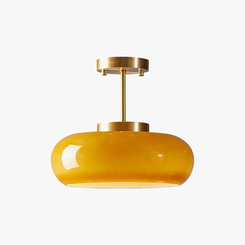 lustre moderne en verre luminaires suspendus métal doré et chromé
