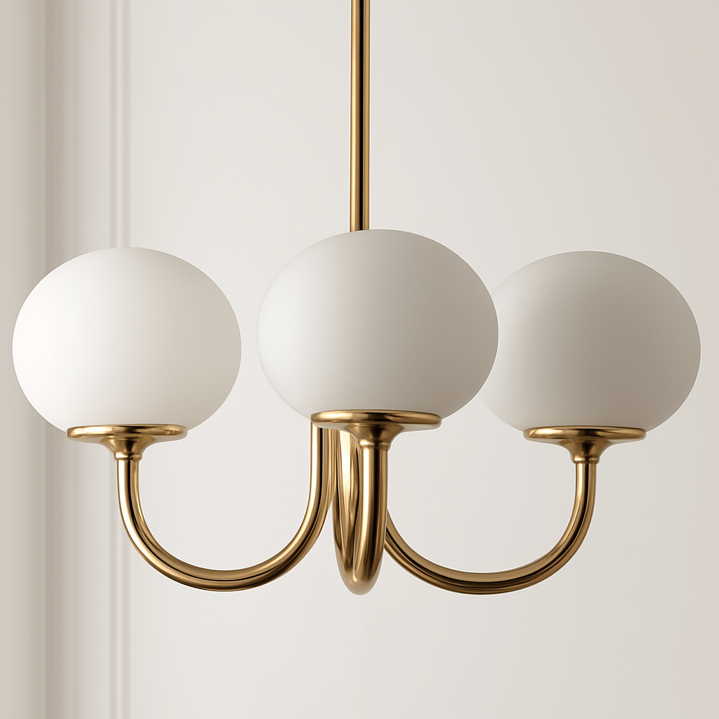 lustre moderne en verre pour décoration intérieure enfant