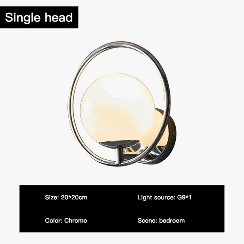 lustre moderne en verre pour un intérieur design élégant