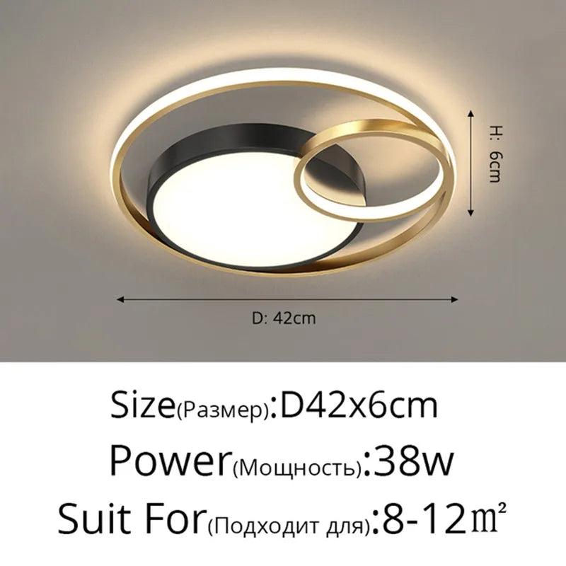 lustre moderne à gradation pour éclairage intérieur élégant