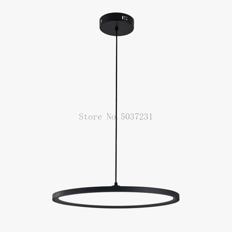 lustre moderne à led design nordique pour intérieur