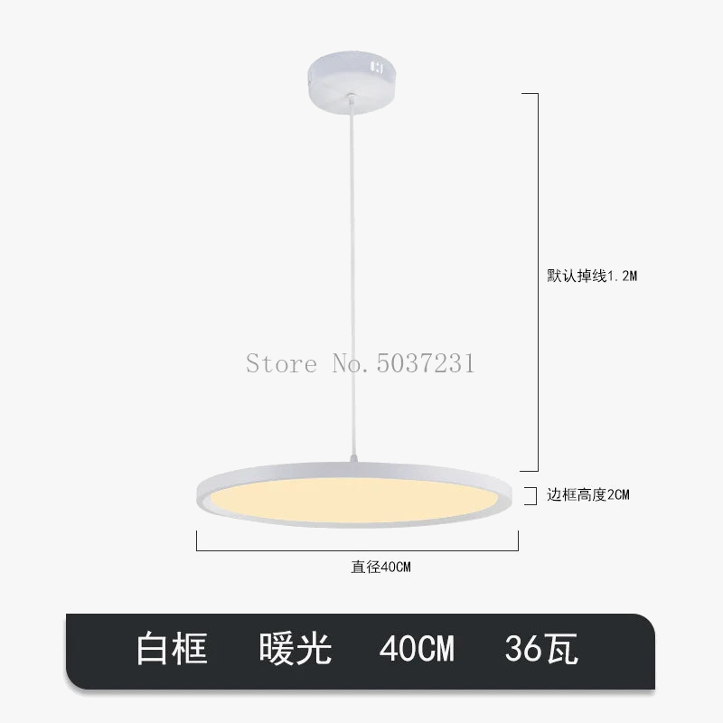 lustre moderne à led design nordique pour intérieur