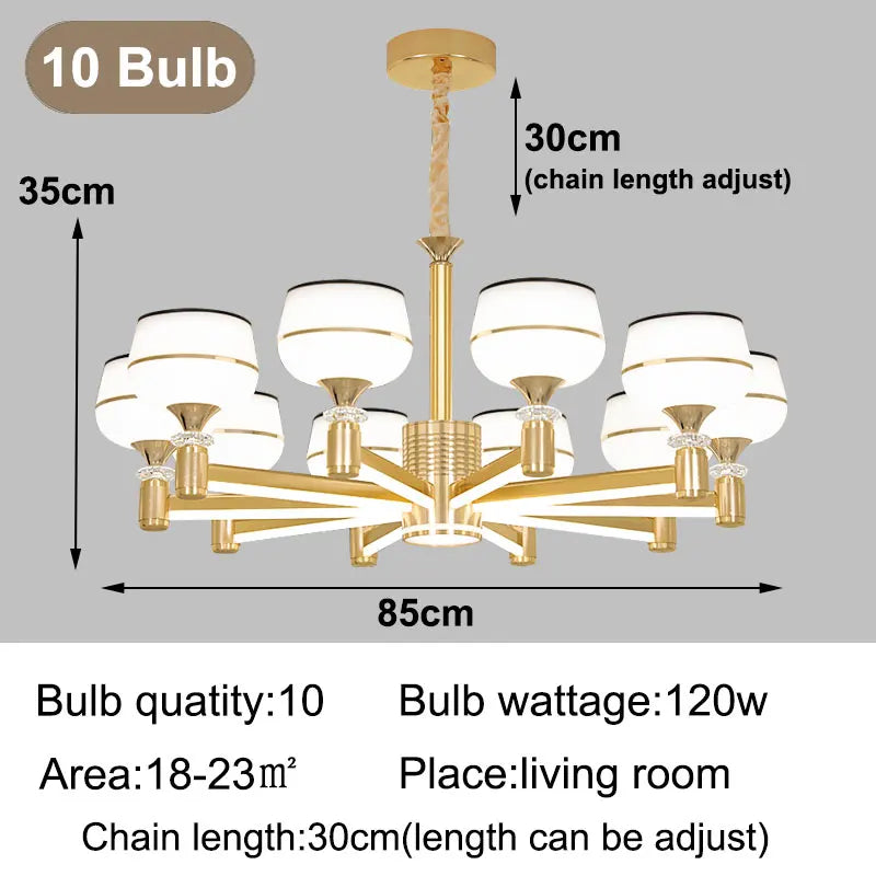 lustre moderne led design nordique pour intérieur élégant