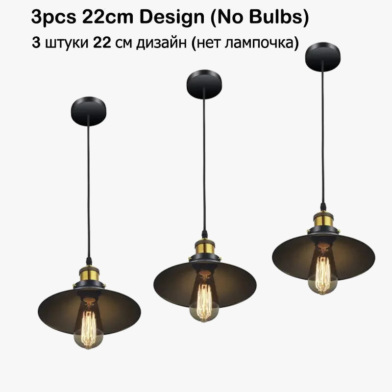 lustre moderne led en métal avec suspension vintage