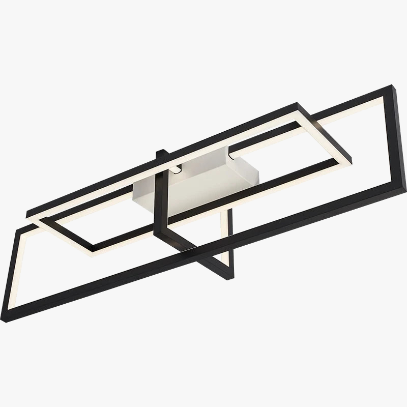 lustre moderne à led minimaliste en acrylique pour plafond