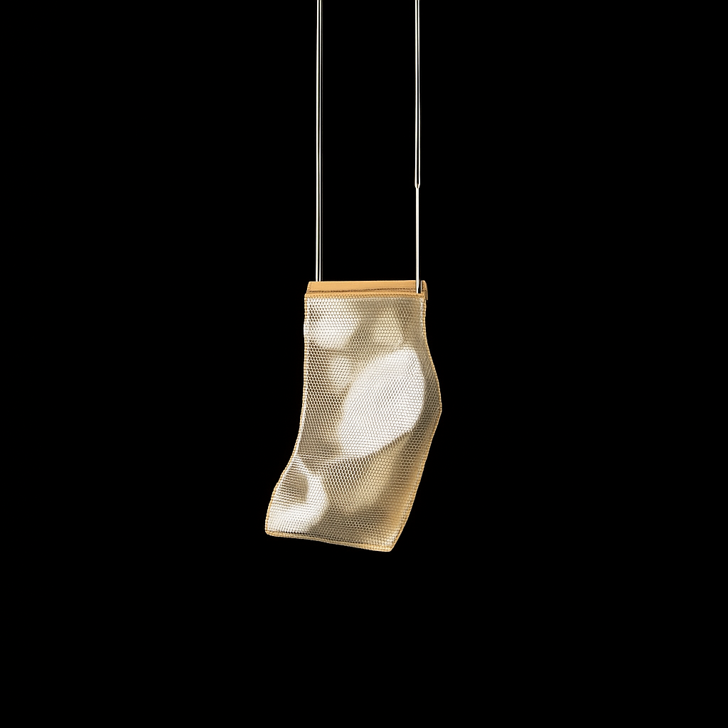 lustre moderne led pour duplex escalier bar et magasin de vêtements
