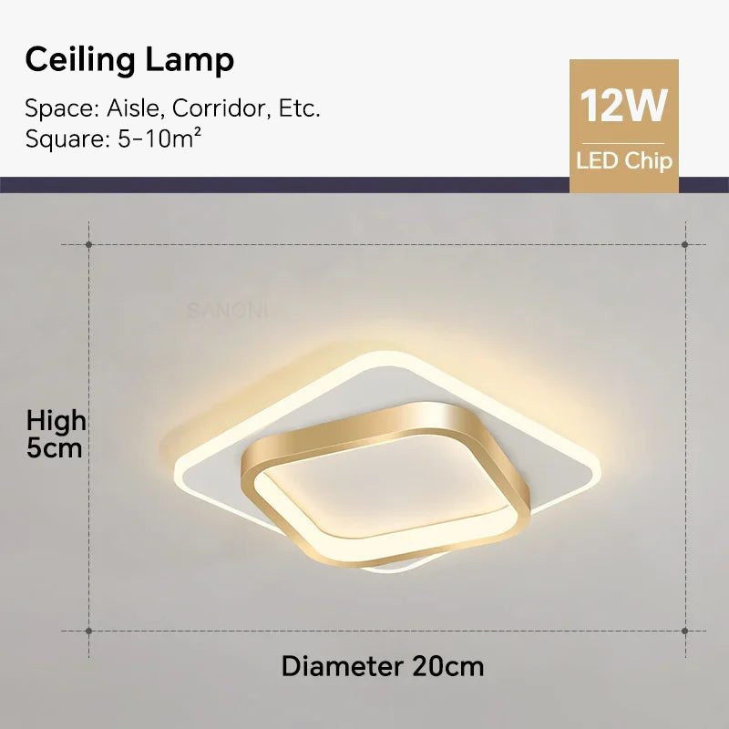 lustre moderne led pour intérieur divers espaces