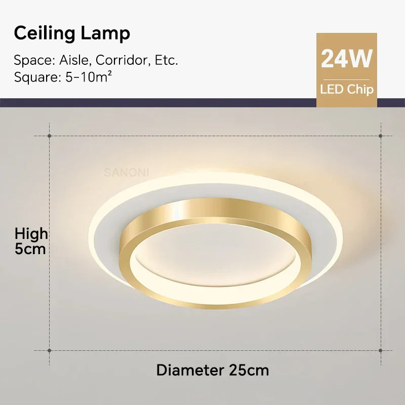 lustre moderne led pour intérieur divers espaces