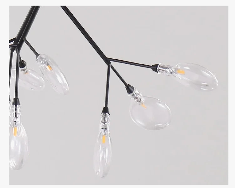 lustre moderne à leds créatif