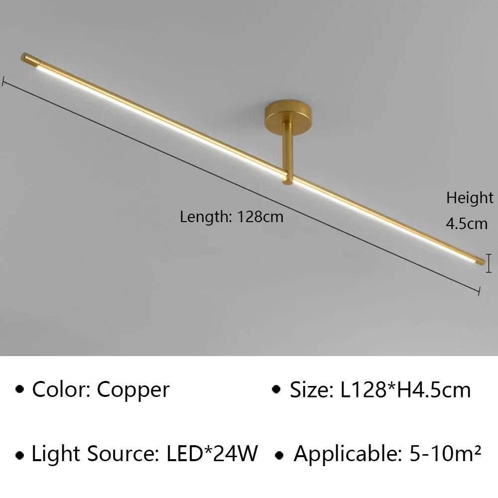 lustre moderne à leds pour allée et miroir décoratif