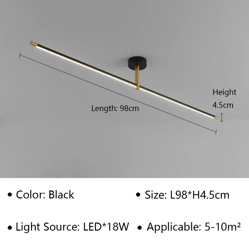 lustre moderne à leds pour allée et miroir décoratif