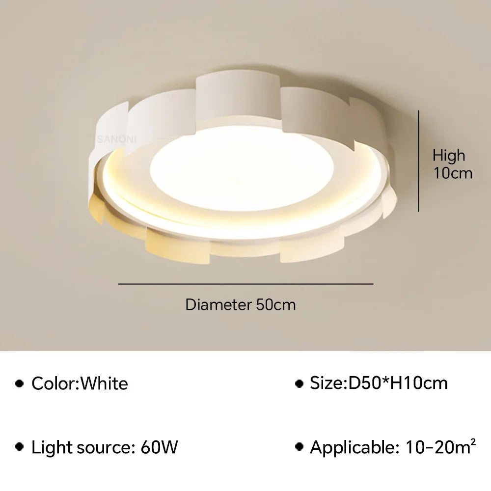 lustre moderne à leds pour décoration intérieure
