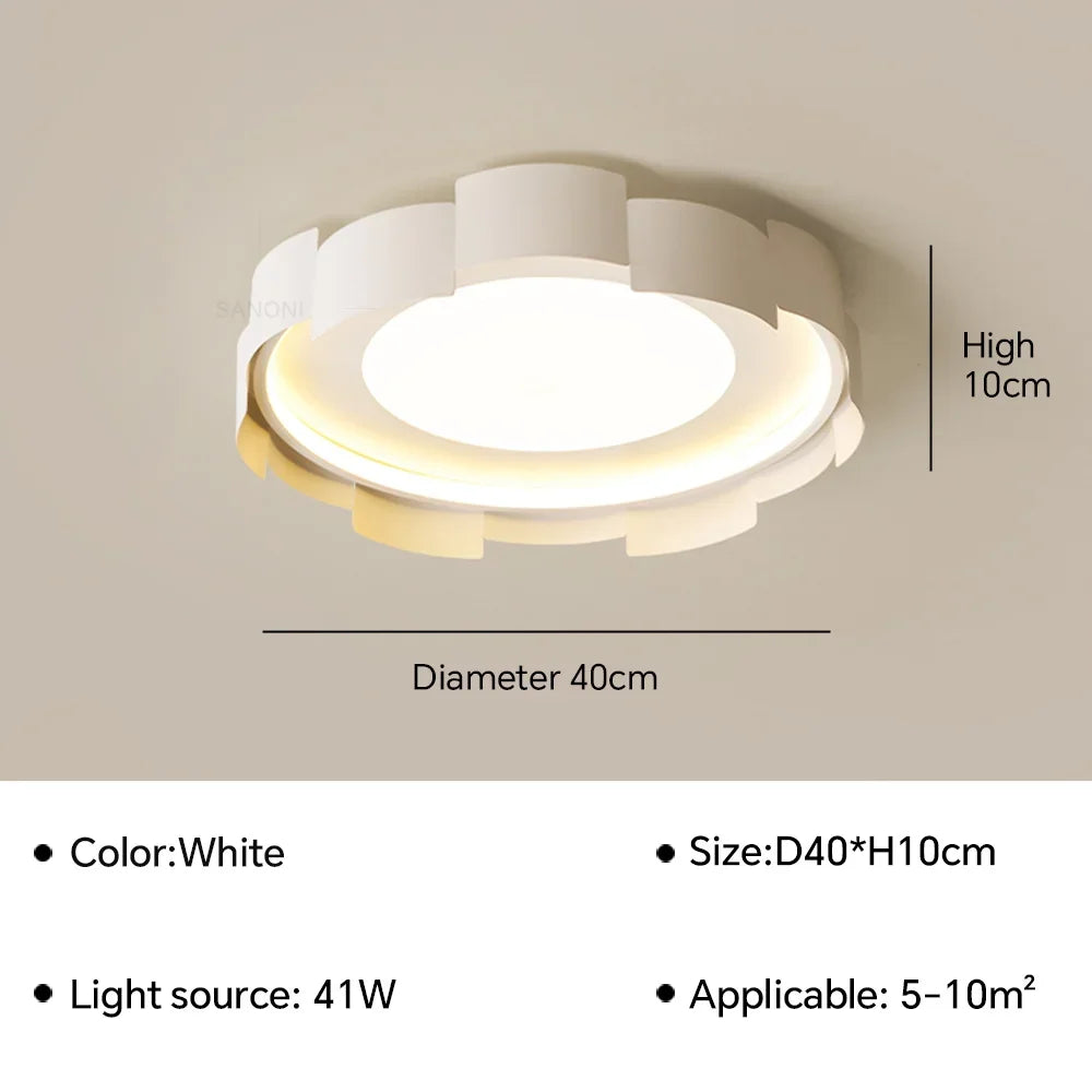 lustre moderne à leds pour décoration intérieure