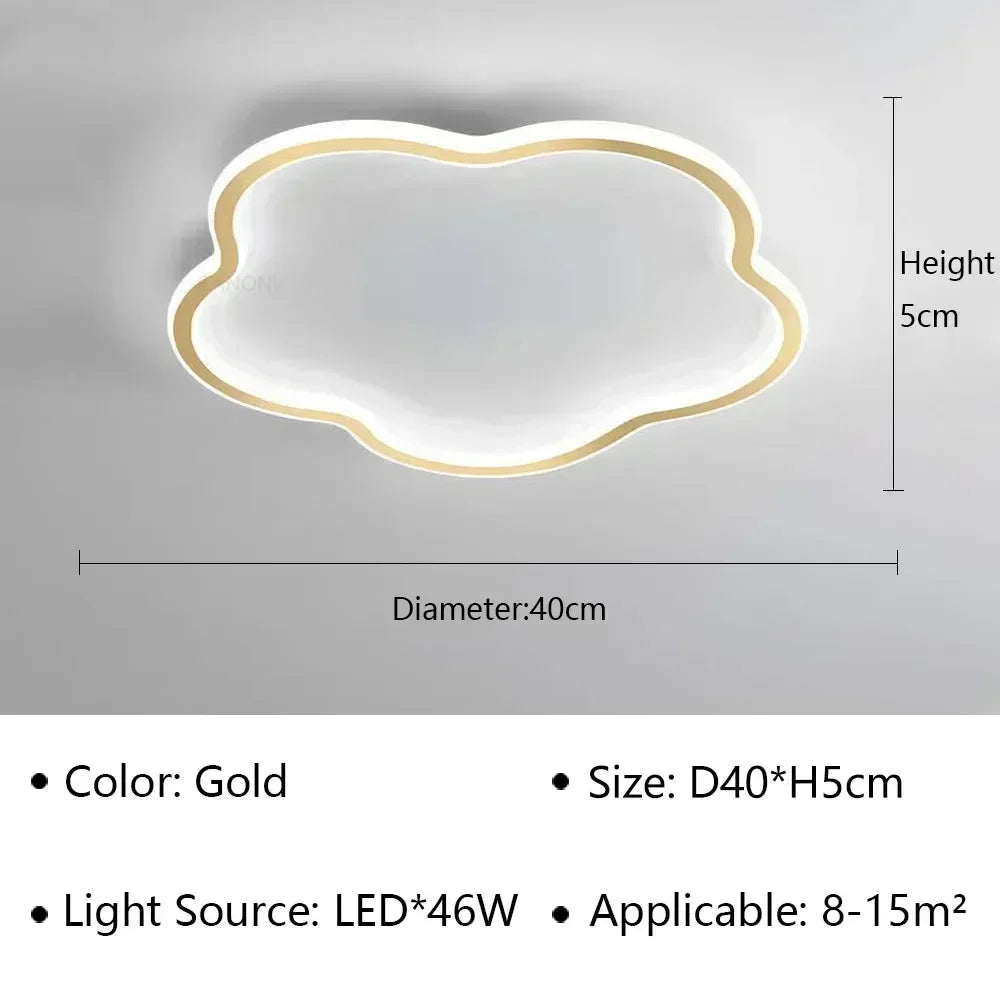 lustre moderne à leds pour décoration intérieure élégante