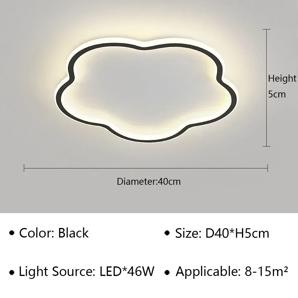 lustre moderne à leds pour décoration intérieure élégante