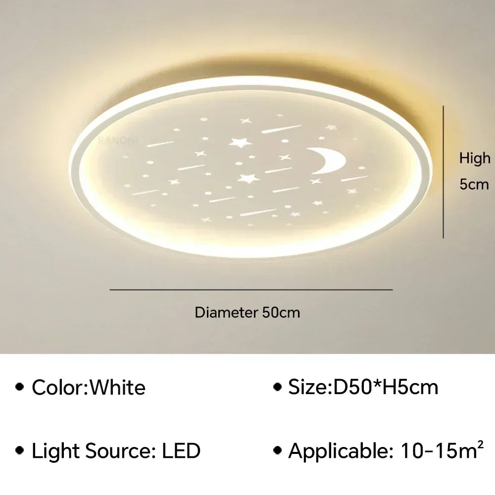 lustre moderne à leds pour décoration intérieure élégante