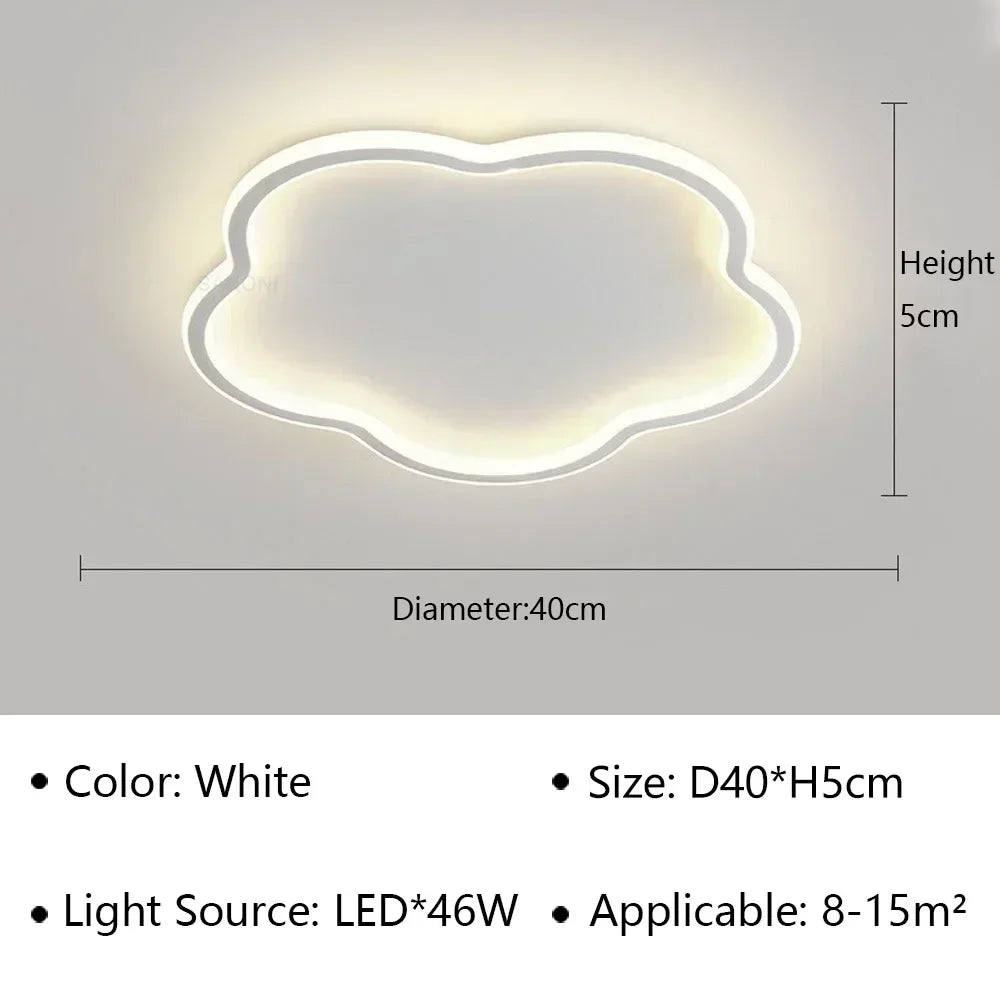 lustre moderne à leds pour décoration intérieure élégante
