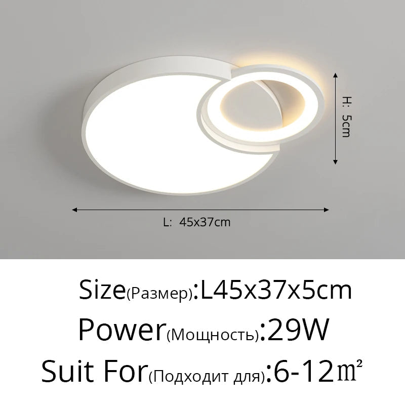 lustre moderne à leds pour décoration intérieure élégante et luxueuse