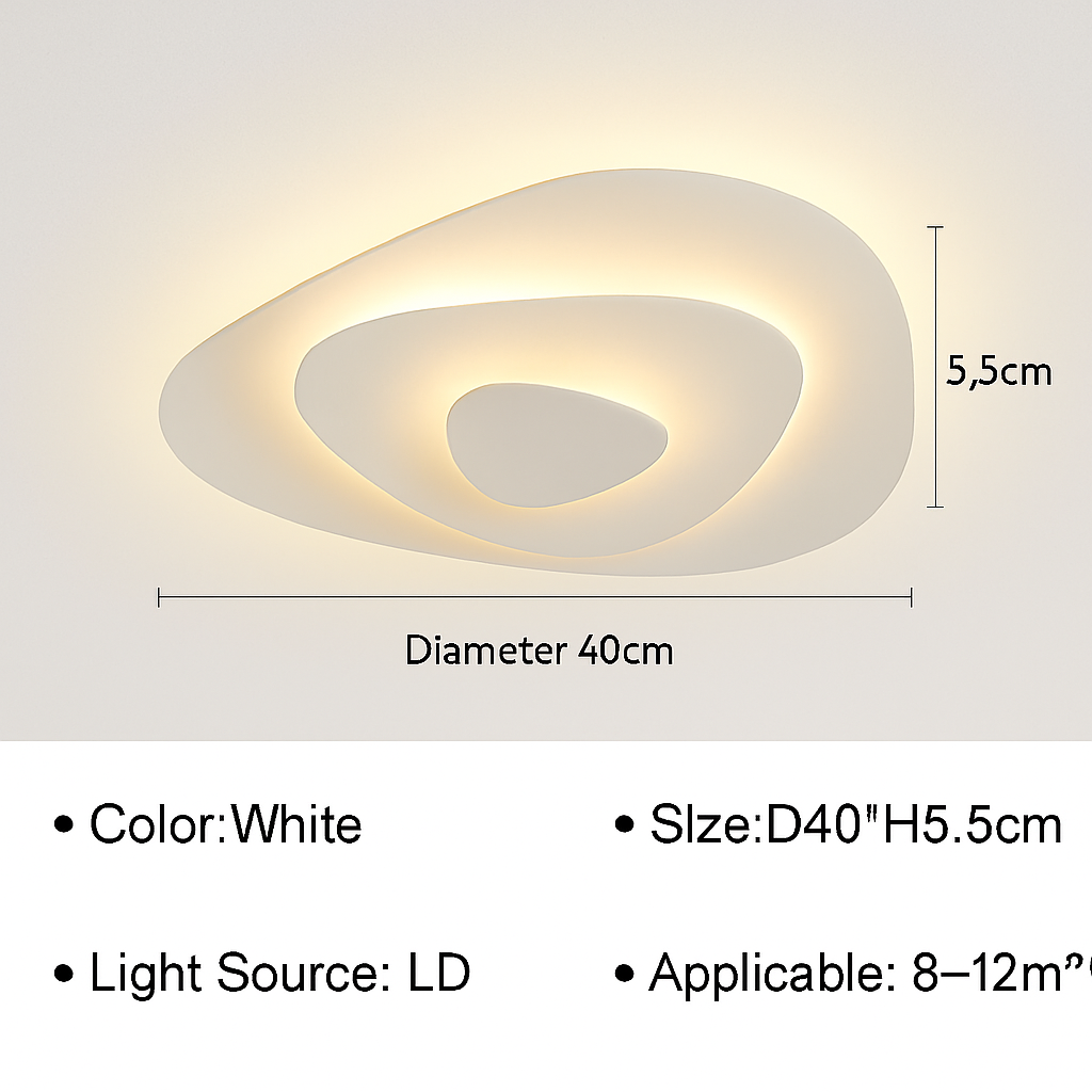 lustre moderne à leds pour décoration intérieure élégante et tendance