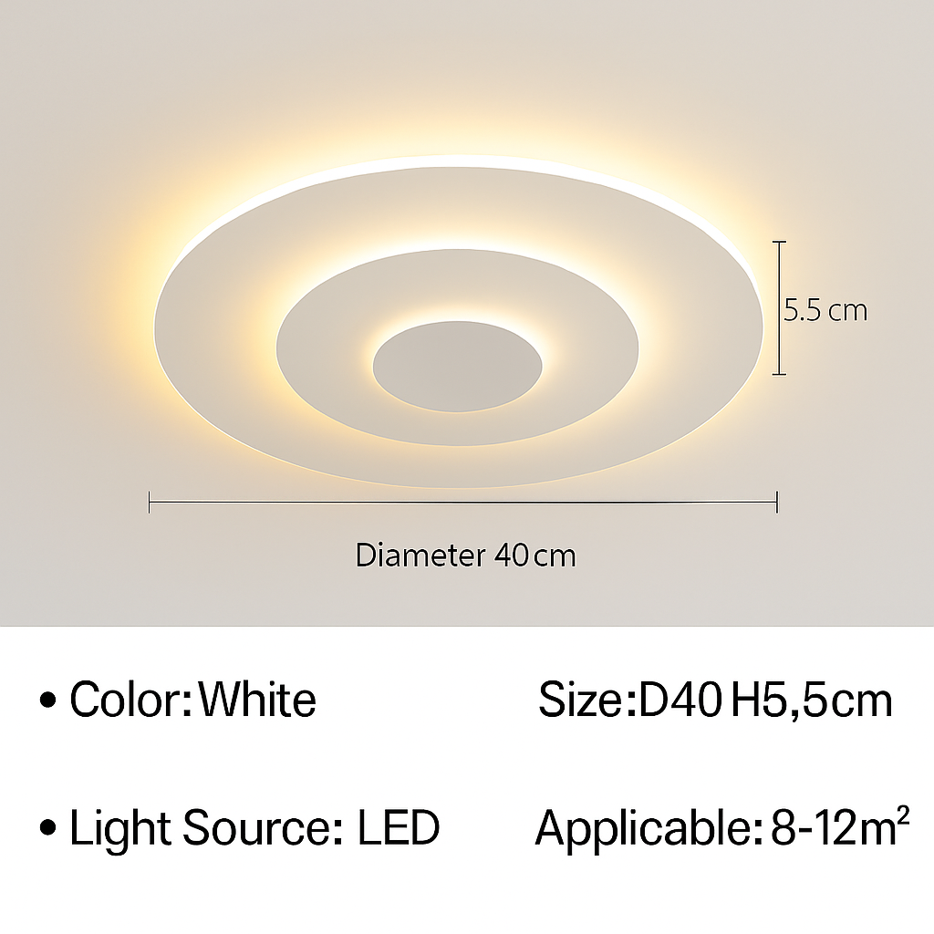 lustre moderne à leds pour décoration intérieure élégante et tendance
