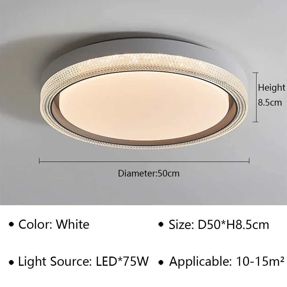 lustre moderne à leds pour décoration intérieure lumineuse