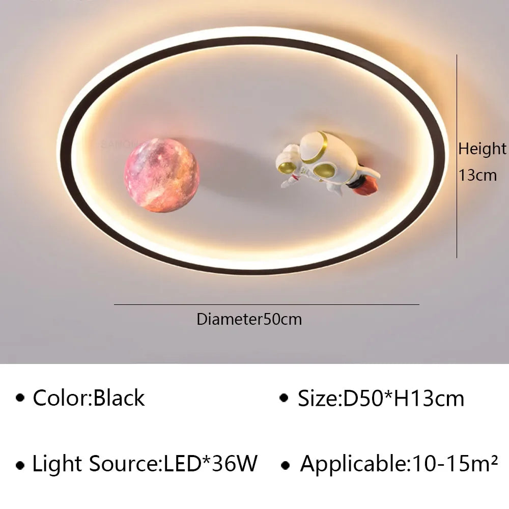 lustre moderne à leds pour décoration intérieure maison