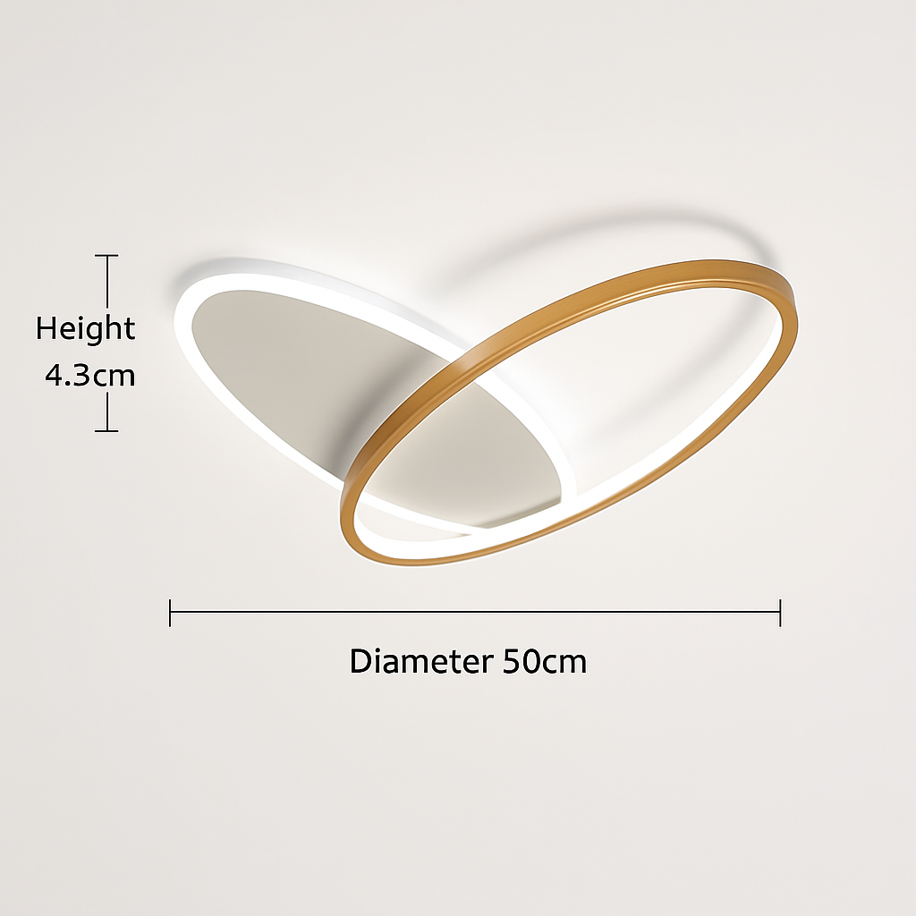 lustre moderne à leds pour intérieur décoratif
