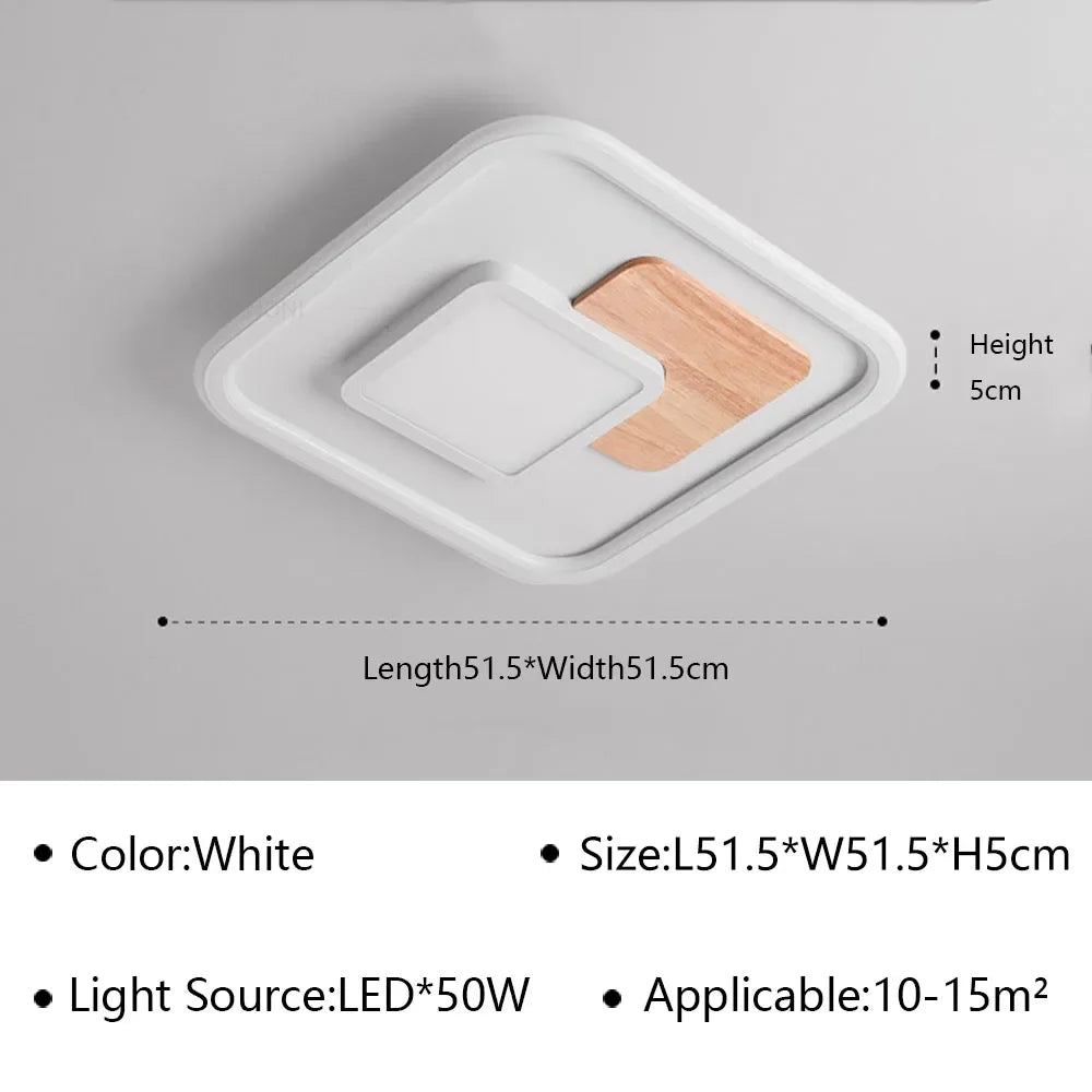 lustre moderne à leds pour intérieur décoratif